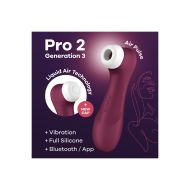 Sací stimulátor na klitoris Satisfyer PRO 2 GENERATION 3 Červená