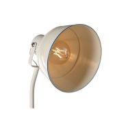 Stojaca lampa Home ESPRIT Modrá Biela Kov 220 V 40 x 28 x 171 cm