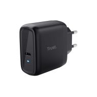 Nabíjačka do zástrčky v stene + kábel USB-C Trust 24817 Čierna 65 W