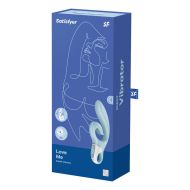 Vibrátor pre dvojicu Dual Stimulation Satisfyer Love me Modrá