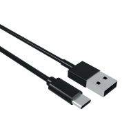 Kábel USB A na USB C Contact (1 m) Čierna