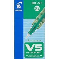 Pero na tekutý atrament Pilot V-5 Hi-Tecpoint zelená 0,3 mm (12 kusov)