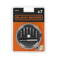 Sada bitov Black & Decker a7090-xj 7 Kusy Plochý pH