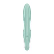 Vibrátor pre dvojicu Dual Stimulation Satisfyer Air Pump Bunny 5 zelená