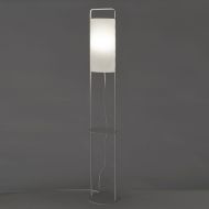 Stolná lampa Biela Kov 60 W 220-240 V 22 x 22 x 150 cm