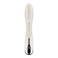 Vibrátor pre dvojicu Dual Stimulation Satisfyer Spinning Rabbit 1 Biela