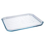 Obdĺžniková forma Pyrex Classic Vidrio Transparentná Sklo 33 x 27 x 2 cm Plochý (6 kusov)