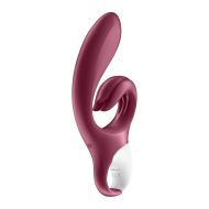 Vibrátor pre dvojicu Dual Stimulation Satisfyer Love me Červená