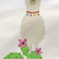 Ochrana detskej postieľky HappyFriday Moshi Moshi Cute llamas Viacfarebná 210 x 40 cm