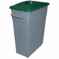 Odpadkový kôš na recyklovanie Denox 65 L zelená (2 kusov)