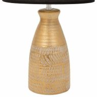 Stolná lampa Alexandra House Living Zlato Keramický 14 x 35 x 14 cm