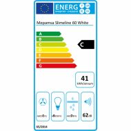 Konvenčný odsávač pár Mepamsa 236245 290 m³/h 65W 60 cm Biela 300 m3/h