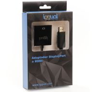 Adaptér DisplayPort na HDMI iggual IGG318041