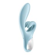 Vibrátor pre dvojicu Dual Stimulation Satisfyer Touch me Modrá