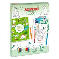 Obrázky na maľovanie Alpino Dino Viacfarebná (6 kusov)