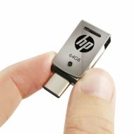 USB flash disk HP HPFD5000M-64 Oceľ 64 GB