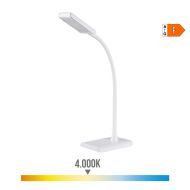 Stolná lampa EDM Flexo/Stolná lampa Biela Polypropylén 400 lm (9 x 13 x 33 cm)