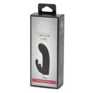 Vibrator Fifty Shades of Grey Greedy Girl Mini Rabbit Čierna