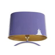 Stolná lampa DKD Home Decor Modrá Železo 50 W (41 x 20 x 71 cm)