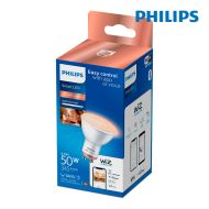 Dichroická LED Žiarovka Philips Wiz Biela F 4,7 W GU10 345 Lm (2700 K) (2700-6500 K)