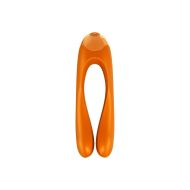 Couples - masážny prístroj Satisfyer Candy Cane Oranžová