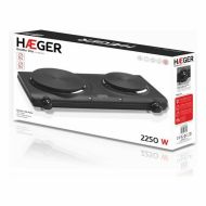 Elektrický Varič Haeger HP-02B.013A Čierna 2 Sporák Viacfarebná 2250W