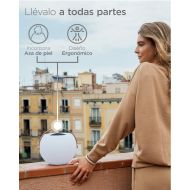 Bluetooth reproduktor s LED lampou KSIX Bubble Biela 5 W Prenosný