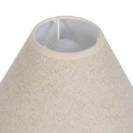 Stolná lampa Béžová Sivá 60 W 220-240 V 20 x 20 x 34 cm