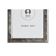 Rám na fotografie DKD Home Decor Striebristý Kov Shabby Chic 17 x 2 x 22 cm