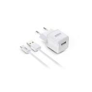 Nabíjačka do zástrčky v stene + kábel USB-C Urban Factory PSC25UF Biela 12 W