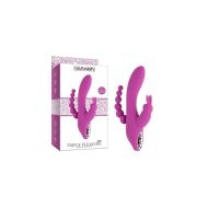 Vibrátor pre dvojicu Dual Stimulation VSCNOVELTY Purpurová