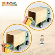 Smetiarske auto Woomax Hračka 8 Kusy 24 x 15 x 13,5 cm (4 kusov)