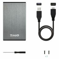 Puzdro na pevné disky TooQ TQE-2527G 2,5" SATA USB 3.0