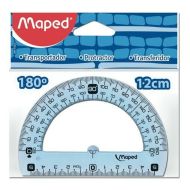 Polkruh Maped Geometric 180º Sada Plastické (12 kusov)