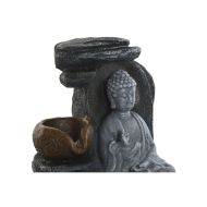 záhradná fontána DKD Home Decor Buddha Živica 18 x 18 x 22 cm Orientálny (2 kusov)