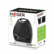 Prenosný termoventilátor Haeger FH-200.015A 2000 W Čierna