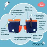 Taštička Coachi Train & Treat Modrá Koralová