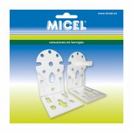 Držiak markízy Micel TLD08 Biela 6,5 x 8,6 x 10,8 cm Hriadeľ 2 Kusy