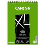 Skicár Canson XL Drawing Biela A4 5 kusov 50 Listy 160 g/m2