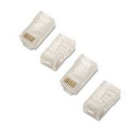 Konektor RJ45 Kategória 5 UTP NANOCABLE 10.21.0102-100 100 pcs Transparentná