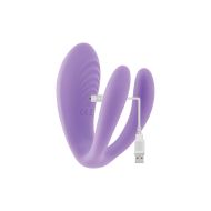 Vibrátor pre dvojicu Dual Stimulation Evolved Purpurová