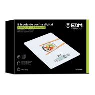 kuchynskú váhu EDM Biela 5 kg (14 x 19.5 cm)