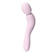 Vibrator Dame Com Wand Massager Quartz Biela Ružová