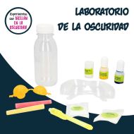 Vedecká hra Lisciani Laboratorio de la oscuridad ES (6 kusov)