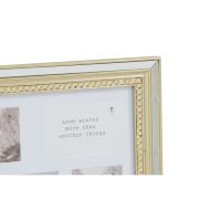 Rám na fotografie DKD Home Decor Luxury 46,5 x 2 x 40 cm Sklo Striebristý Zlatá polystyrén Tradičný 