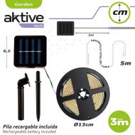 Svetelný pás Aktive LED Viacfarebná Záhrada 3 m (6 kusov)