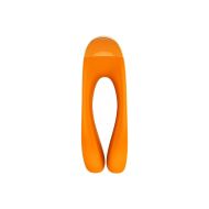 Couples - masážny prístroj Satisfyer Candy Cane Oranžová