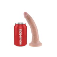 Telové dildo v tvare penisu 18 cm Pipedream King Cock