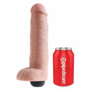 Realistické dildo Pipedream King Cock PVC Silikónové