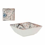 Miska La Mediterránea Grecia Porcelán Modrá Gaštanová 13 x 13 x 5 cm (28 kusov)